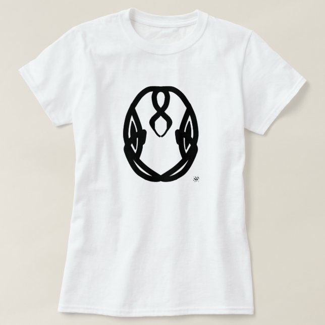Aliens ansikte tröja (Design framsida)