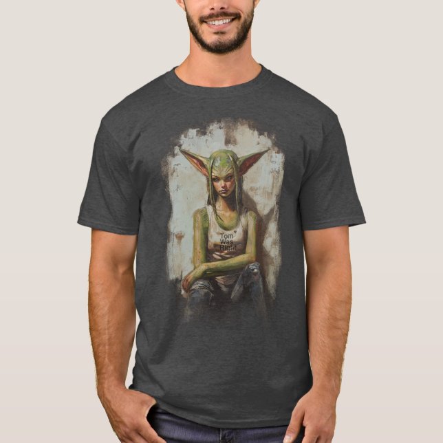 Aliens Exist T Shirt (Framsida)