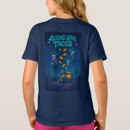 Aliens Love Tacos T Shirt