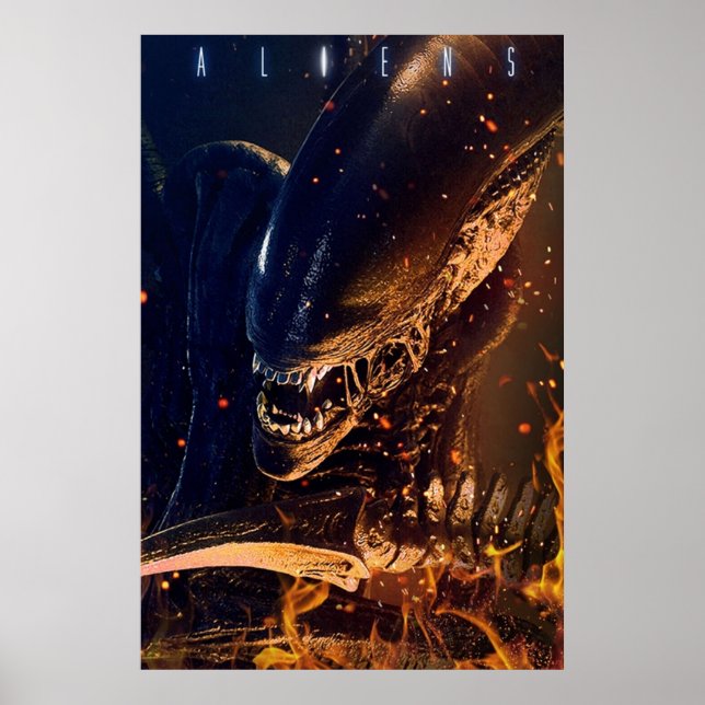 Aliens  Movie Poster (Framsidan)