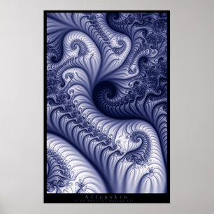 Alienskin - metallupplaga poster