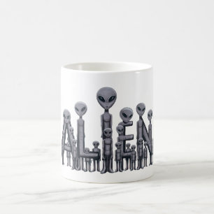 Alientext Kaffemugg