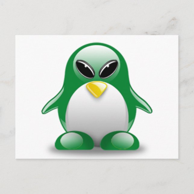 Alientux Vykort (Framsida)