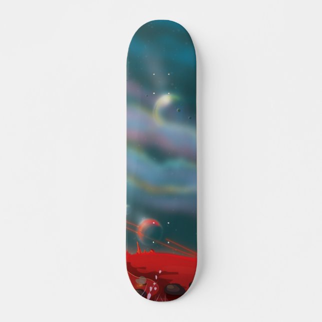 Alienvärlden Skateboard Bräda 20 Cm (Framsida)