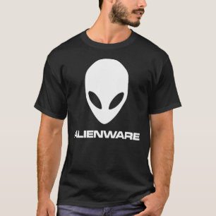 Alienware Dell Gaming logotyp White Essential T-Sh T Shirt