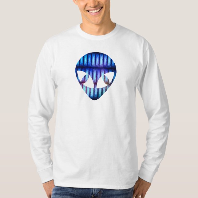 Alienware långärmadmanar T-tröja T Shirt (Framsida)