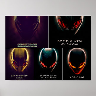 Alienware-Poster Poster