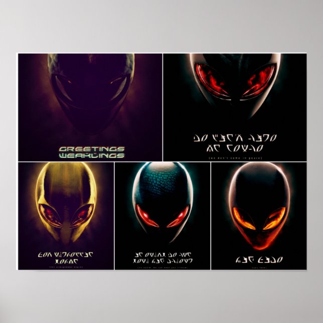 Alienware-Poster Poster (Framsidan)