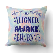 Aligerad väckning Abundant Cosmic Dekorativ kudde