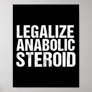 Alignate Anabola Steroider - Gym Kroppbyggande  Poster