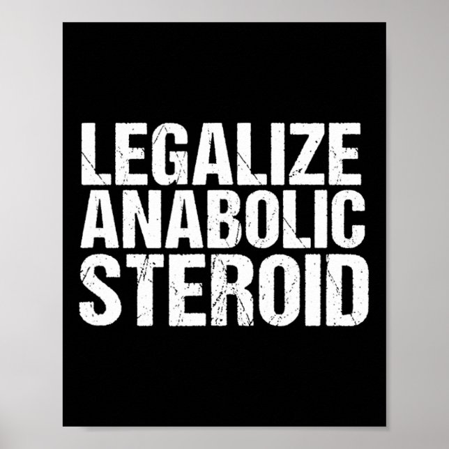 Alignate Anabolic Steroids - Gym Bodybuilding  Poster (Framsidan)