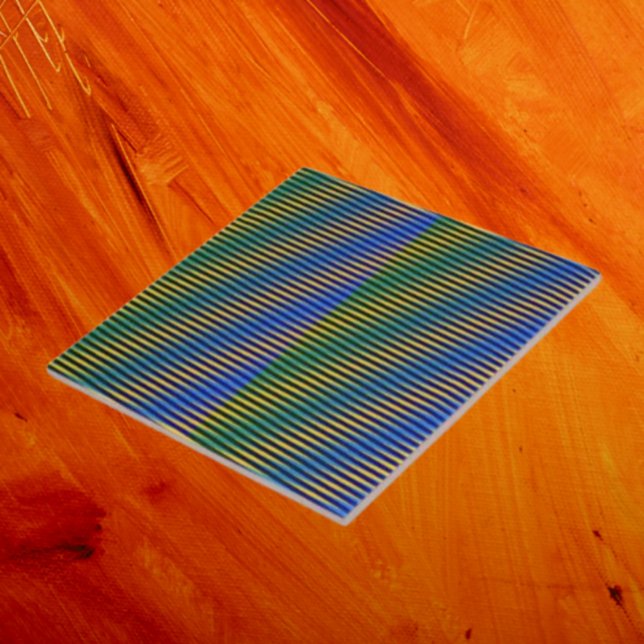 Aligned Energy | Keramisk platta med abstrakta lin Kakelplatta (Skapare uppladdad)