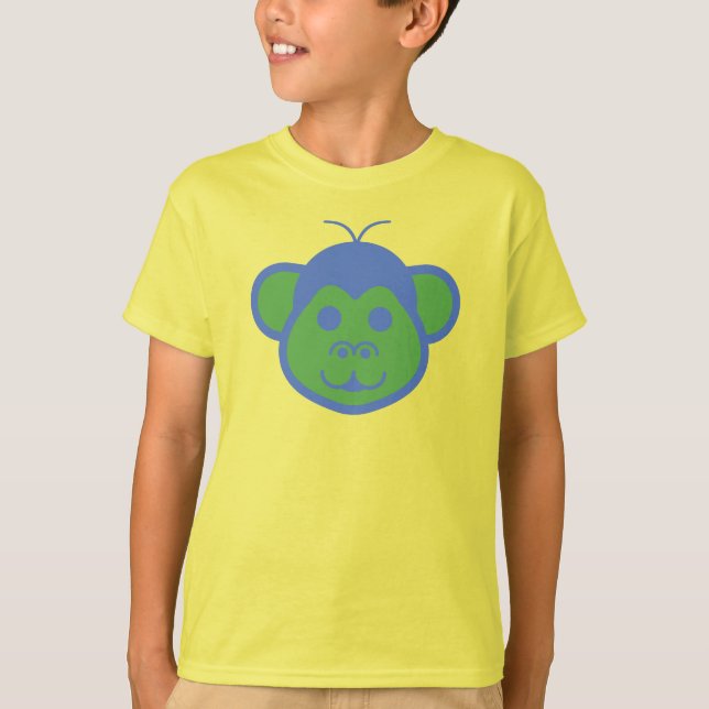 Alimon (Alien Monkey) Kids T-Shirt (Framsida)