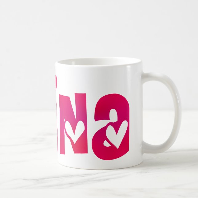 Alina i Hearts Kaffemugg (Höger)