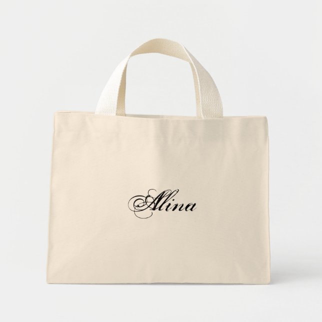 Alina i naturen mini tygkasse (Framsidan)