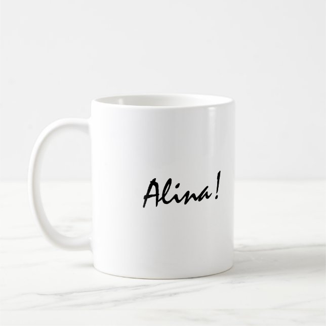 Alina Kaffemugg (Vänster)