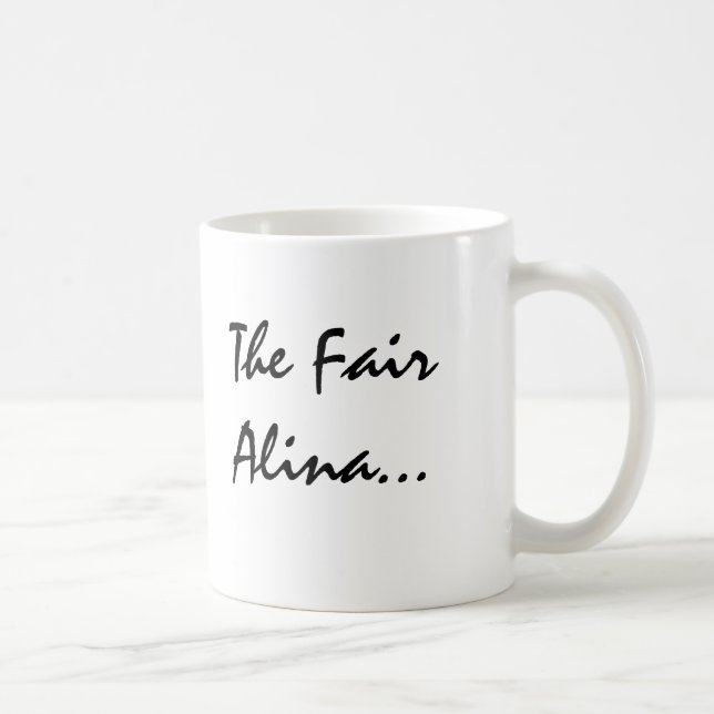 Alina med keltisk innebörd kaffemugg (Höger)