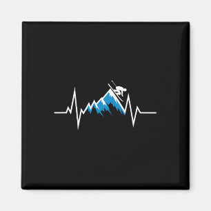 Aline Skiing-pulsslag Skiing-entusiast Magnet