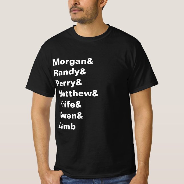 Ali's Nickname T-Shirt (Framsida)