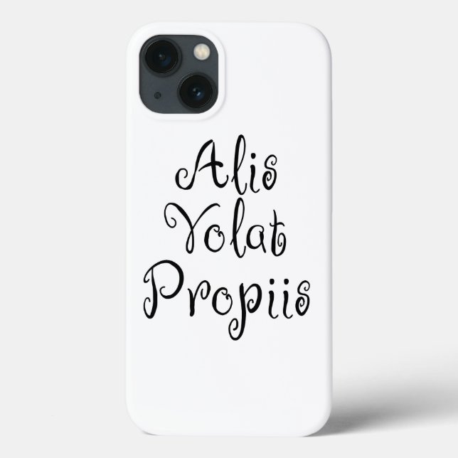 Alis Volat Propiis (Baksida)