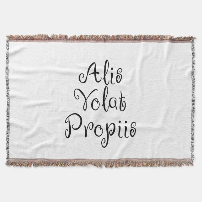 Alis Volat Propiis Filt (Framsidan)