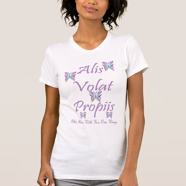 Alis Volat Propiis Tee Shirt (Framsida)
