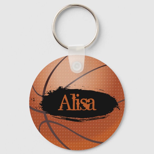 Alisa Grunge Basketball Keychain / Nyckelring (Framsida)