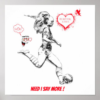 ALISHA LEHMANN POSTER/WALL DECOR POSTER