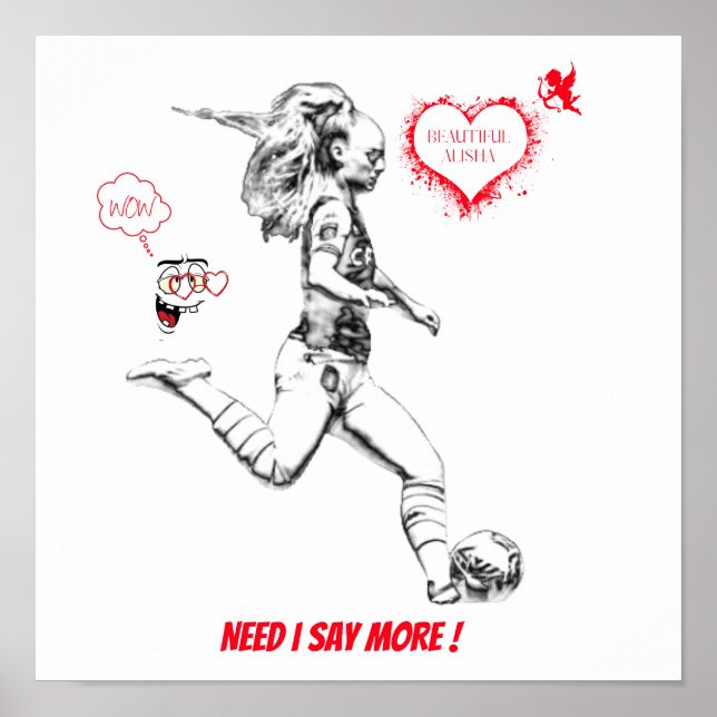 ALISHA LEHMANN POSTER/WALL DECOR POSTER (Framsidan)