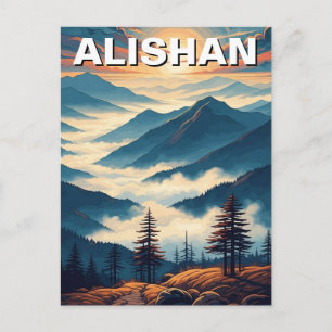 Alishan Taiwan Resor Vykort