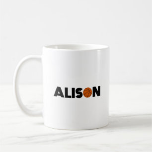 Alison Basketball Kaffemugg