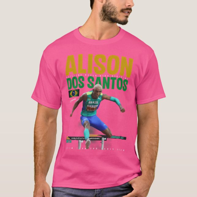 Alison Dos Santos T Shirt (Framsida)