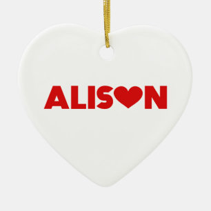 Alison Kärlek Julgransprydnad Keramik