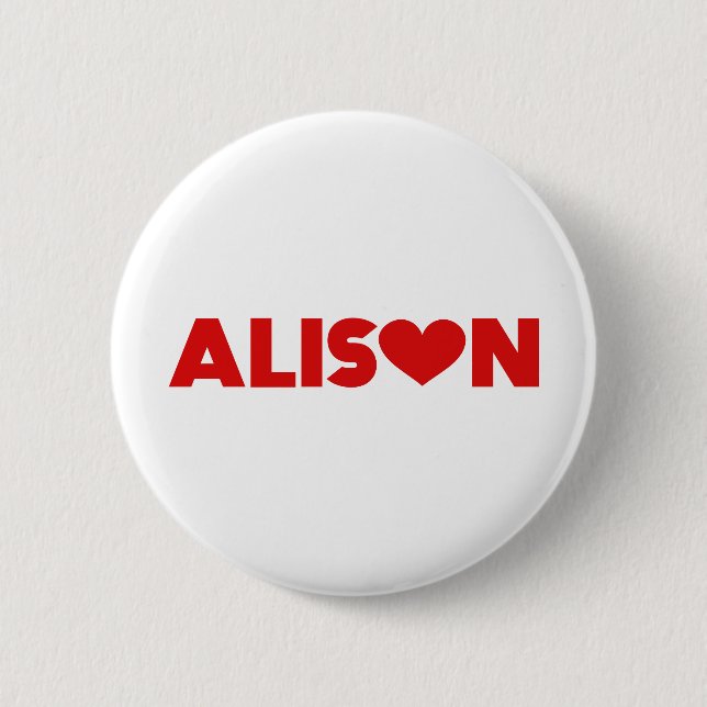 Alison Kärlek Knapp (Framsida)