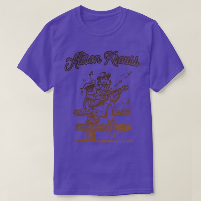 Alison Krauss Cowgirl T Shirt (Design framsida)