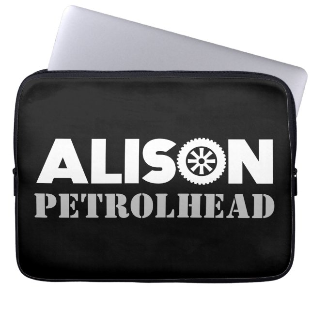 Alison Petrol Head Laptop Fodral (Framsidan)