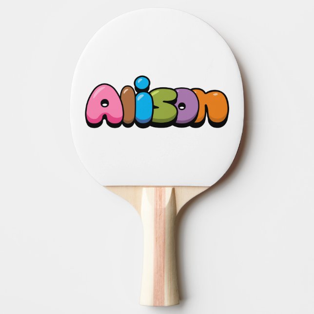 Alison Pingisracket (Framsidan)