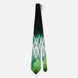 Alistra Electronic Cyber Punk Neon Rave-Grönt Slips