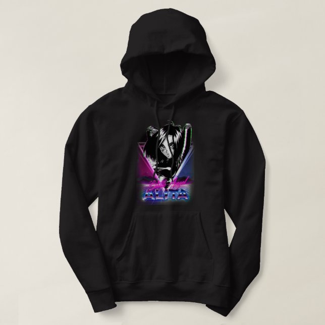 Alita Battle Angel Gift för Fläkt Hoodie (Design framsida)