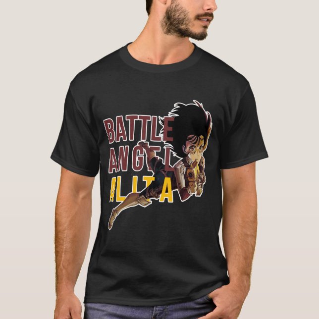 ALITA-BATTNINGSANGEL 2 T SHIRT (Framsida)