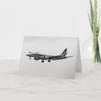 Alitalia Embraer Helgkort