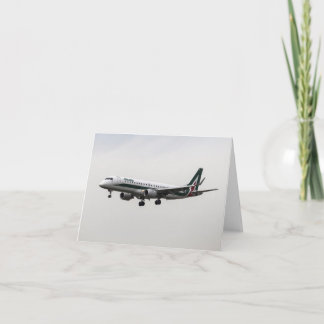 Alitalia Embraer Kort