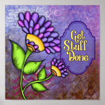 Alive Positive Think Poster