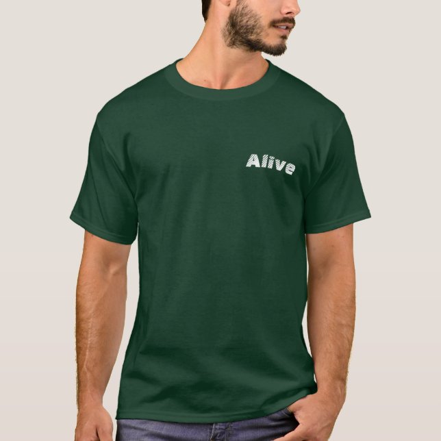 Alive Zac Greer T Shirt (Framsida)