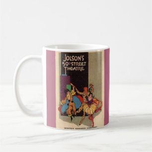 AlJolsons täcker playbill 1923 för Theatre Kaffemugg