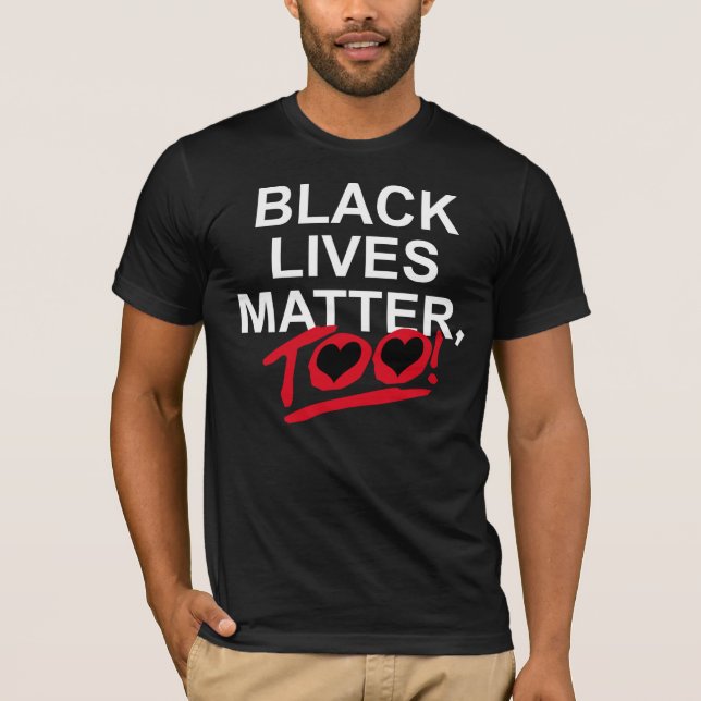 ALKEBULAN - BLM OCKSÅ!HJÄRTAN T SHIRT (Framsida)