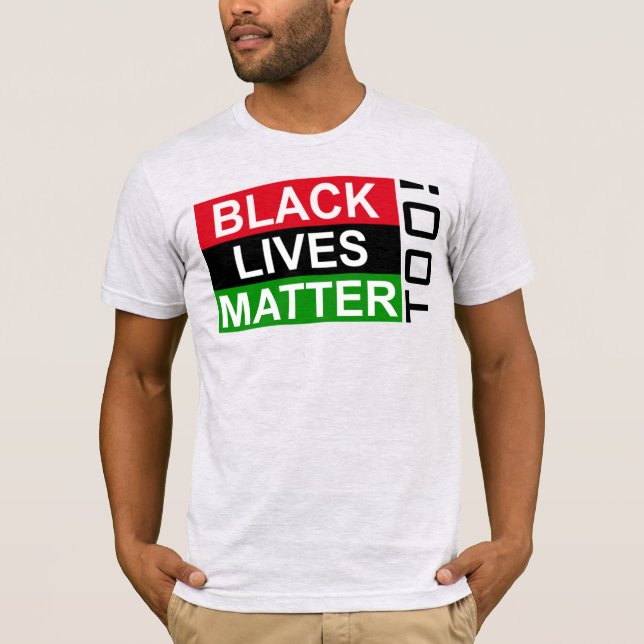 ALKEBULAN - BLM OCKSÅ! R-B-G T SHIRT (Framsida)