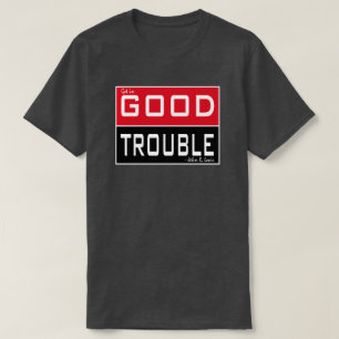 ALKEBULAN - BRA TROUBLE (röd och svart) T Shirt