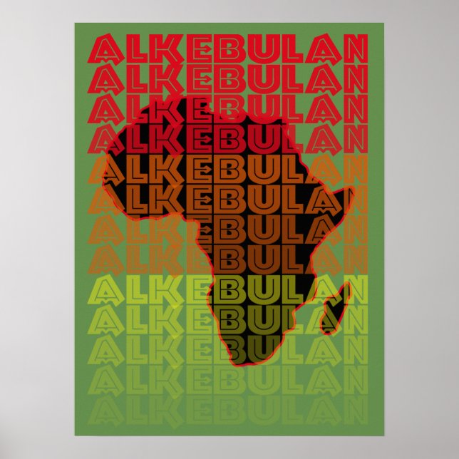 ALKEBULAN - FADE POSTER (Framsidan)