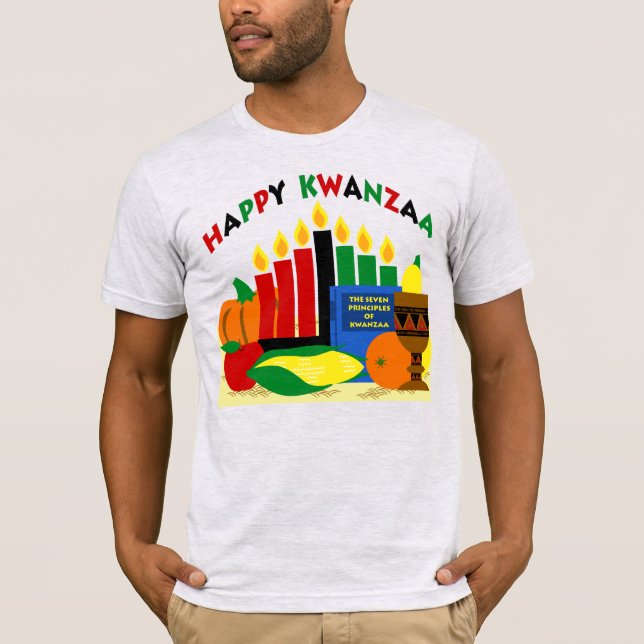 ALKEBULAN - KWANZAA INSTÄLLNING T SHIRT (Framsida)